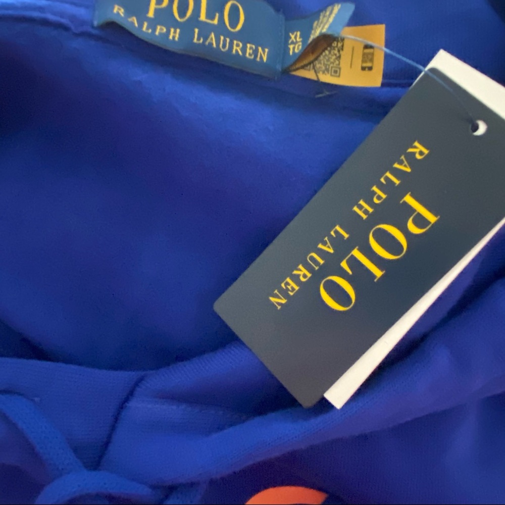 Polo by Ralph Lauren Blue Graphic Hoodie - Picture 11 of 11